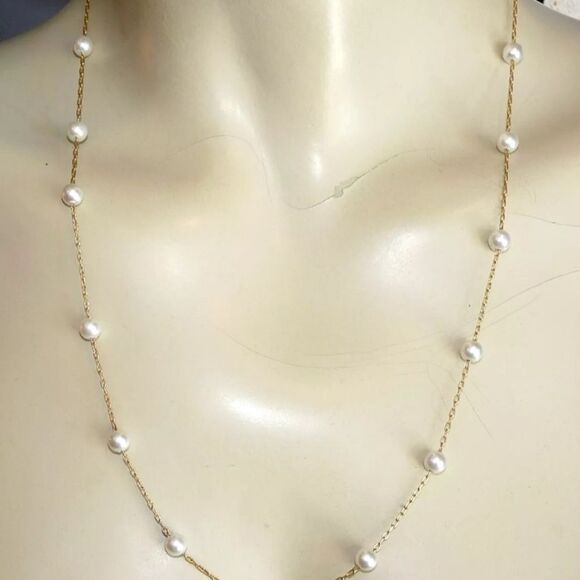 ELEGANT VINTAGE FX PEARL JEWELRY SIGNED NAPIER NECKLACE EARRINGS PIN BROOCH LOT - Picture 2 of 16